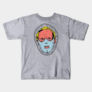 Dope Kieth Haring with mask illustration Kids T-Shirt